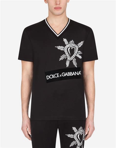 dolce gabbana mens t shirt|Dolce & Gabbana formal shirts.